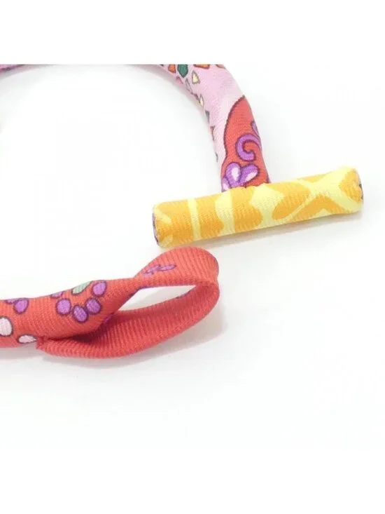 Hermes Brid Bracelet Silk Rouge - Picture 6 of 6